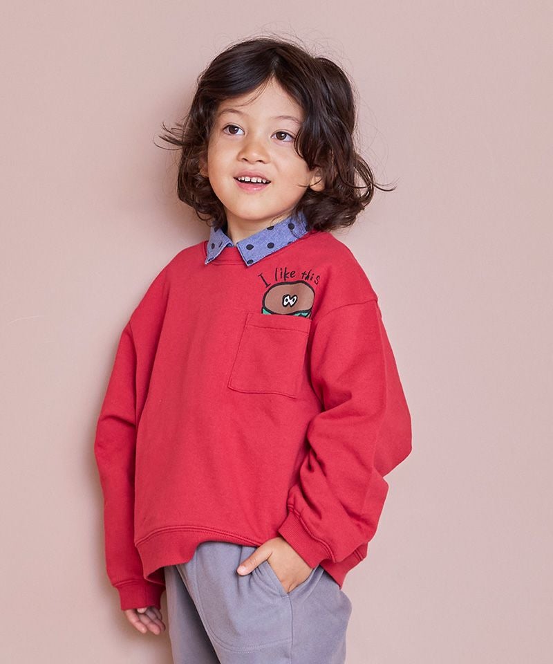 ポケットひょっこりトレーナー ｜ トップス ｜ 子供服のセレクト