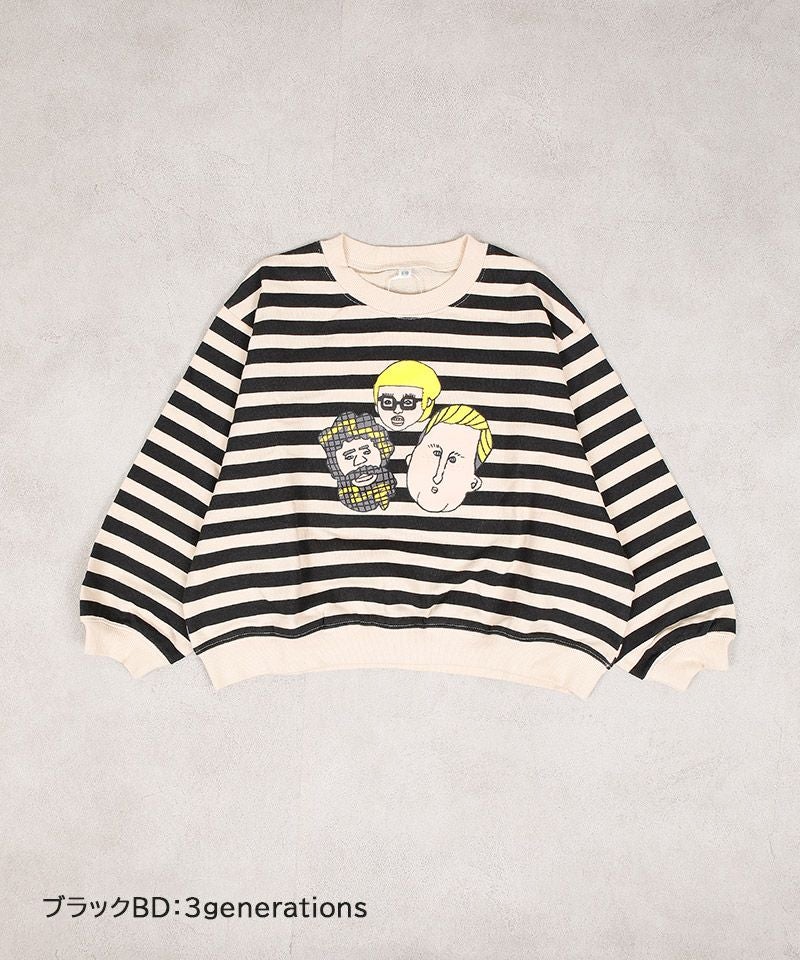 総柄トレーナー ｜ トップス ｜ 子供服のセレクトショップ MARKEY'S