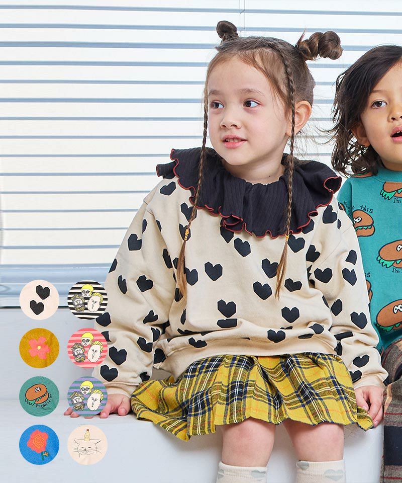 総柄トレーナー ｜ トップス ｜ 子供服のセレクトショップ MARKEY'S