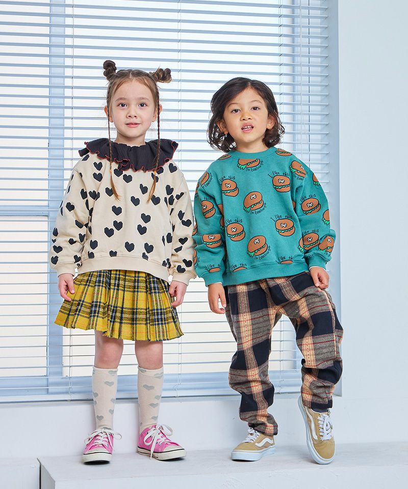 総柄トレーナー ｜ トップス ｜ 子供服のセレクトショップ MARKEY'S