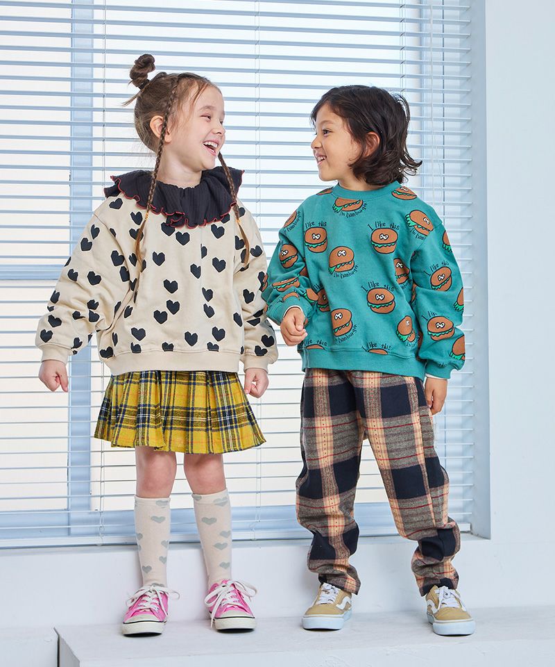 総柄トレーナー ｜ トップス ｜ 子供服のセレクトショップ MARKEY'S