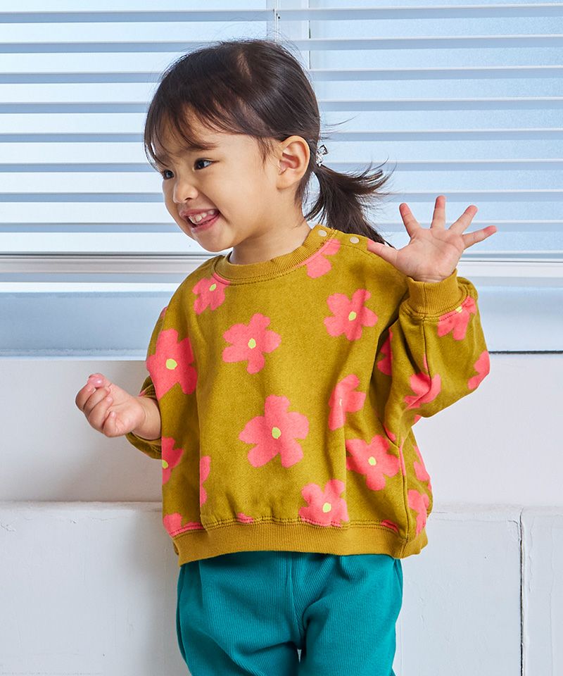 総柄トレーナー ｜ トップス ｜ 子供服のセレクトショップ MARKEY'S