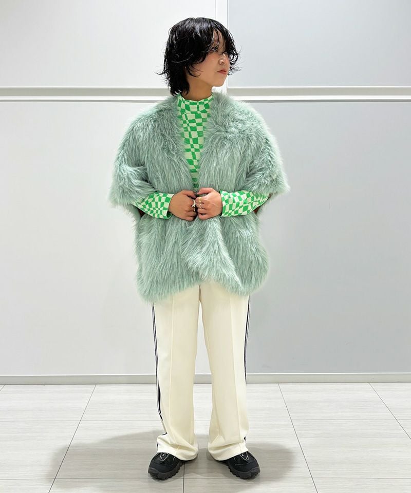 フェイクファーケープショール／大人サイズのみ ｜ ファッション雑貨