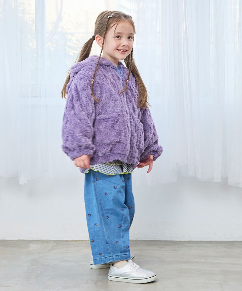 ミミツキケーブルボアジャケット ｜ アウター・ジャケット ｜ 子供服の
