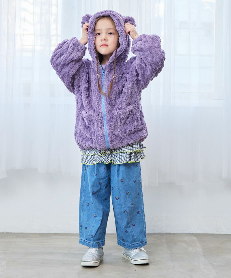 ミミツキケーブルボアジャケット ｜ アウター・ジャケット ｜ 子供服の