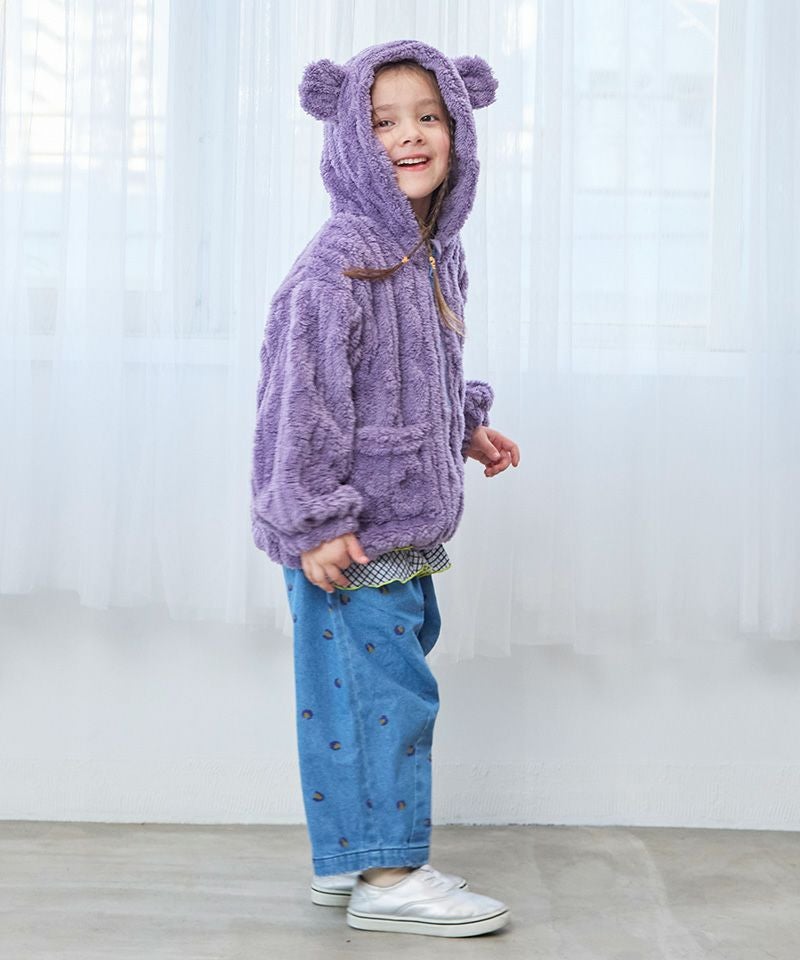 ミミツキケーブルボアジャケット ｜ アウター・ジャケット ｜ 子供服の