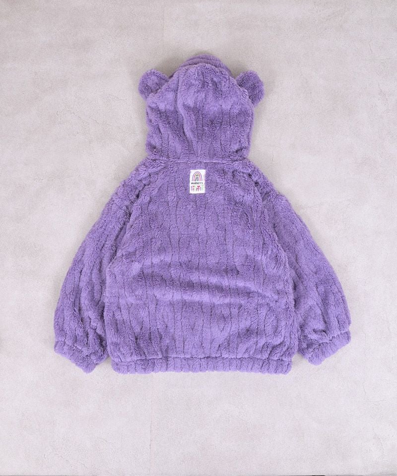 ミミツキケーブルボアジャケット ｜ アウター・ジャケット ｜ 子供服の