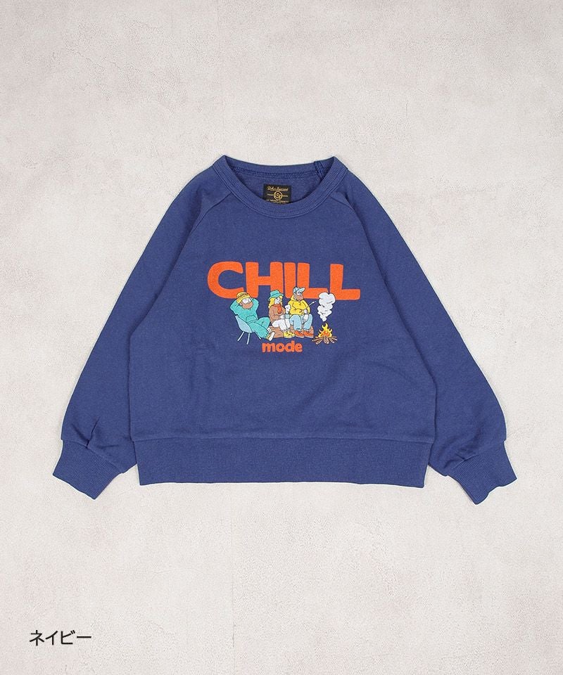 TIME SALE】ラグランOUTDOORプリントトレーナー ｜ トップス ｜ 子供服