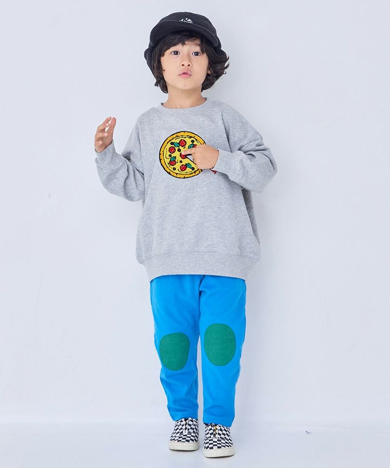 のびっとぬくっとヒザパッチワークロングパンツ ｜ ボトムス ｜ 子供服