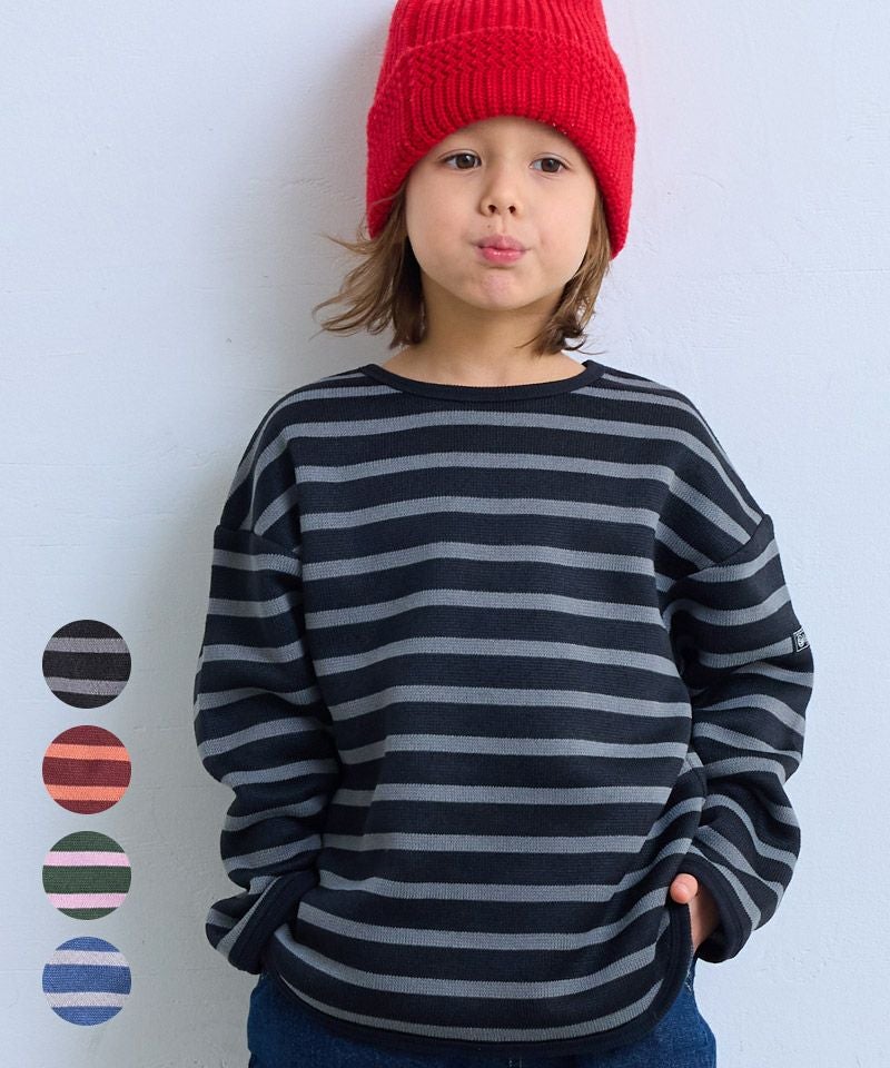 裏起毛ボーダーカットソー ｜ トップス ｜ 子供服のセレクトショップ