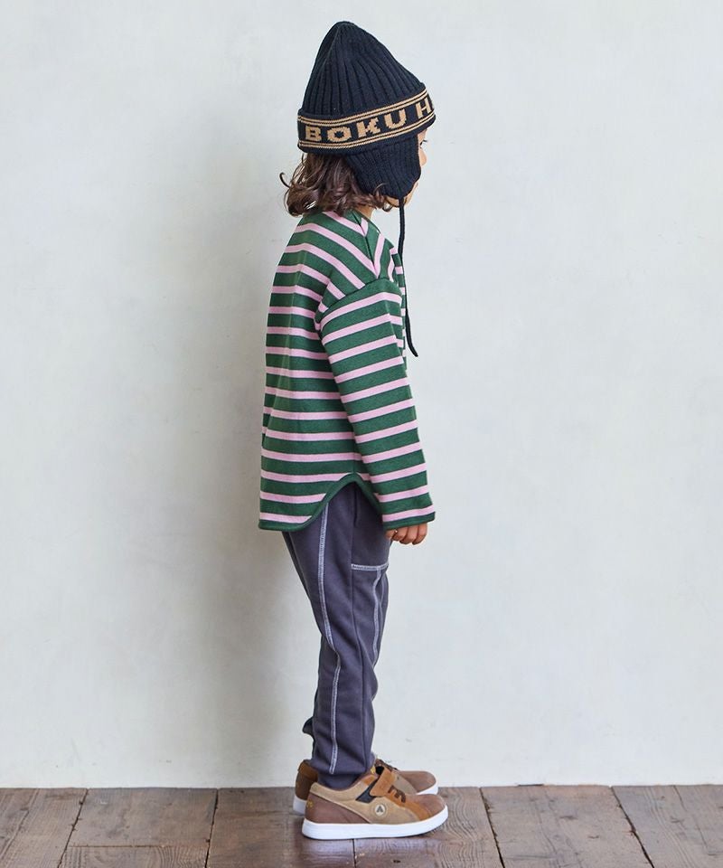 裏起毛ボーダーカットソー ｜ トップス ｜ 子供服のセレクトショップ