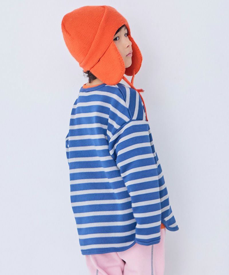 裏起毛ボーダーカットソー ｜ トップス ｜ 子供服のセレクトショップ