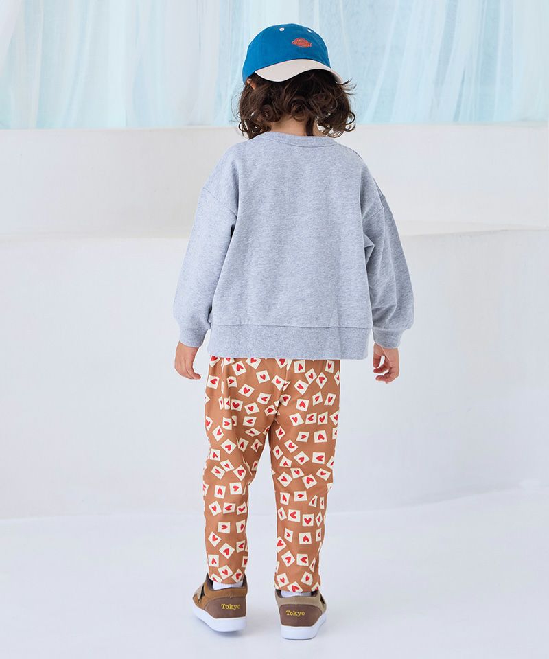 のびっとぬくっと総柄ロングパンツ ｜ ボトムス ｜ 子供服のセレクト