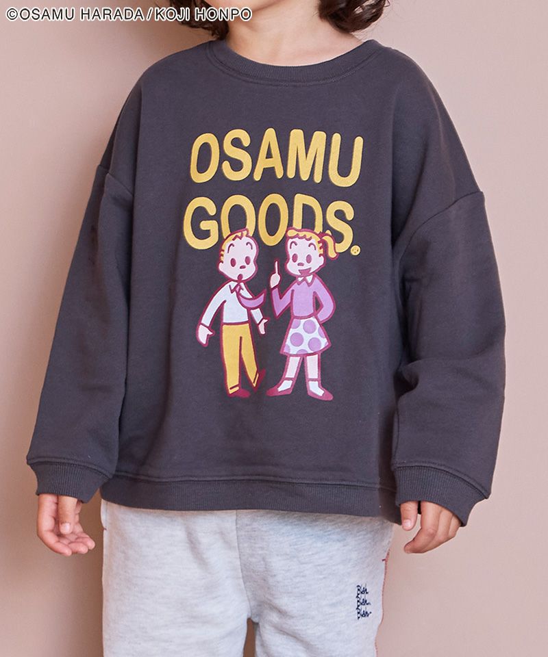 別注】OSAMU GOODS プリントトレーナー ｜ トップス ｜ 子供服の