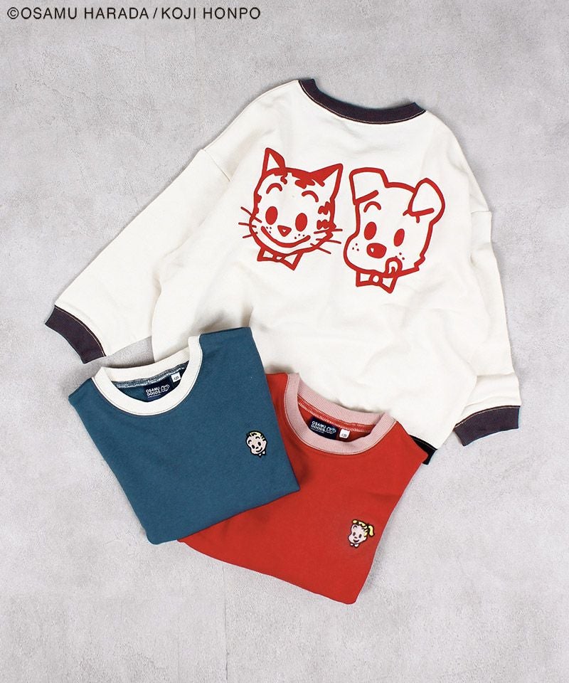 別注】OSAMU GOODS リンガープリントトレーナー ｜ トップス ｜ 子供服