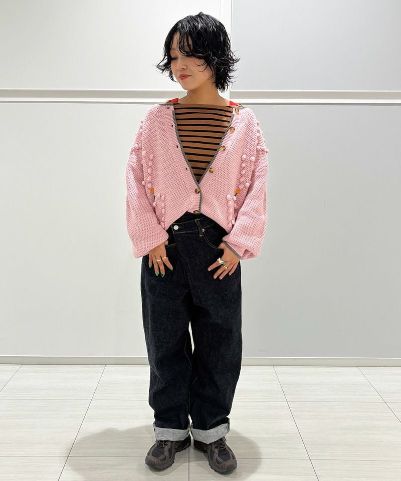 kunnchann♡ミュベール♡ポンポンカーディガン MUVEIL Online Shop｜ミュベール公式オンラインショップ