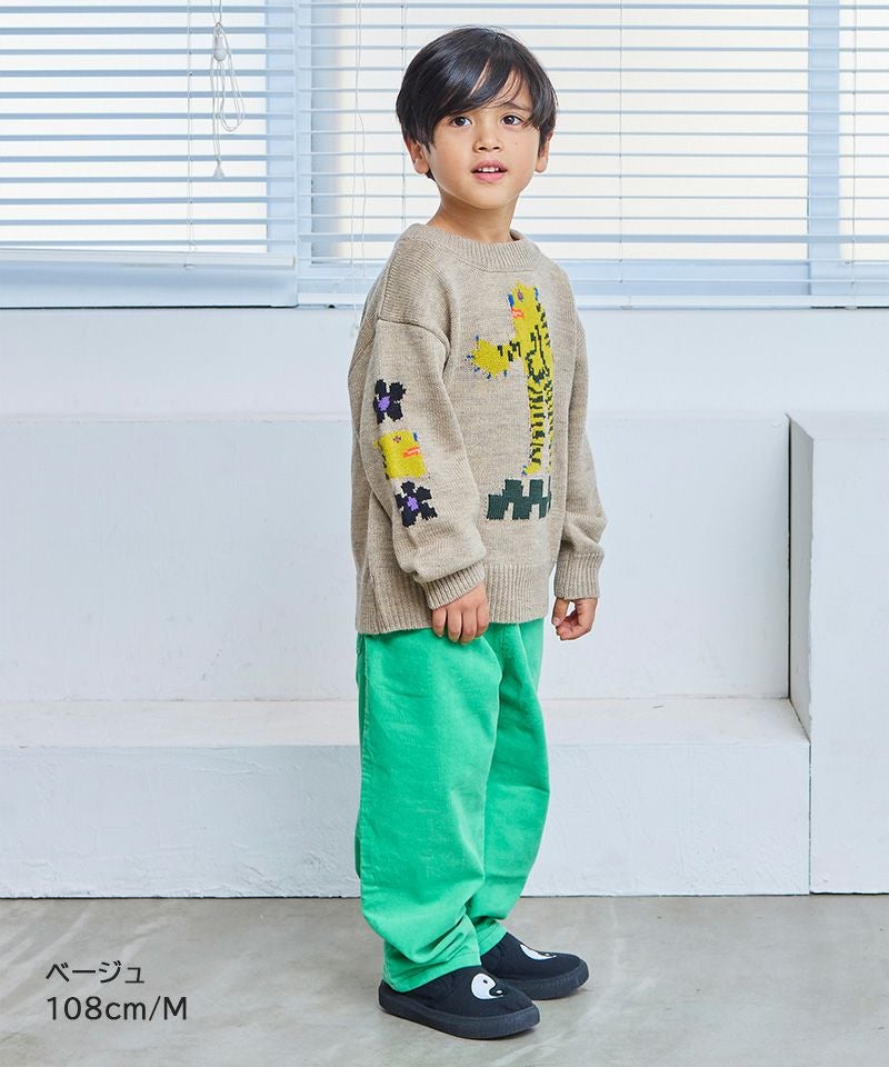 マシンウォッシャブル】クルーネックセーター ｜ トップス ｜ 子供服の