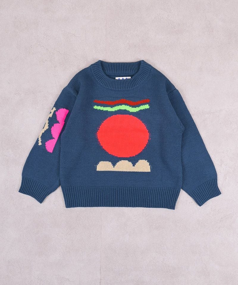 マシンウォッシャブル】クルーネックセーター ｜ トップス ｜ 子供服の