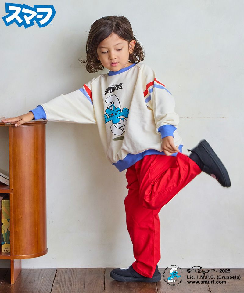 別注】スマーフ プリントトレーナー ｜ トップス ｜ 子供服のセレクト