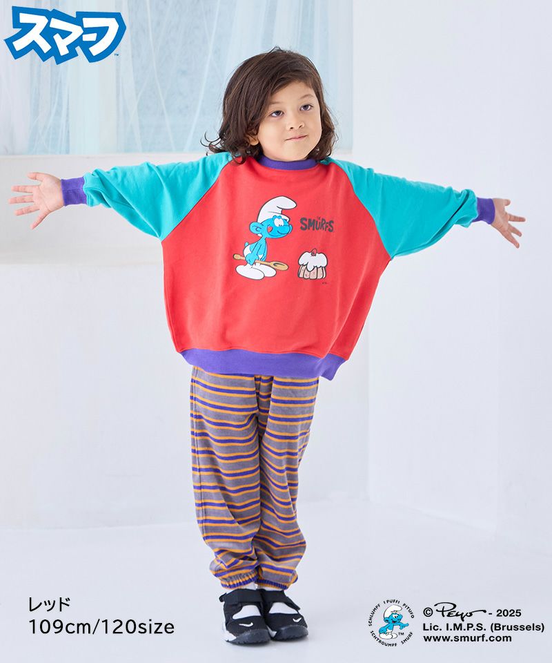 別注】スマーフ プリントトレーナー ｜ トップス ｜ 子供服のセレクト