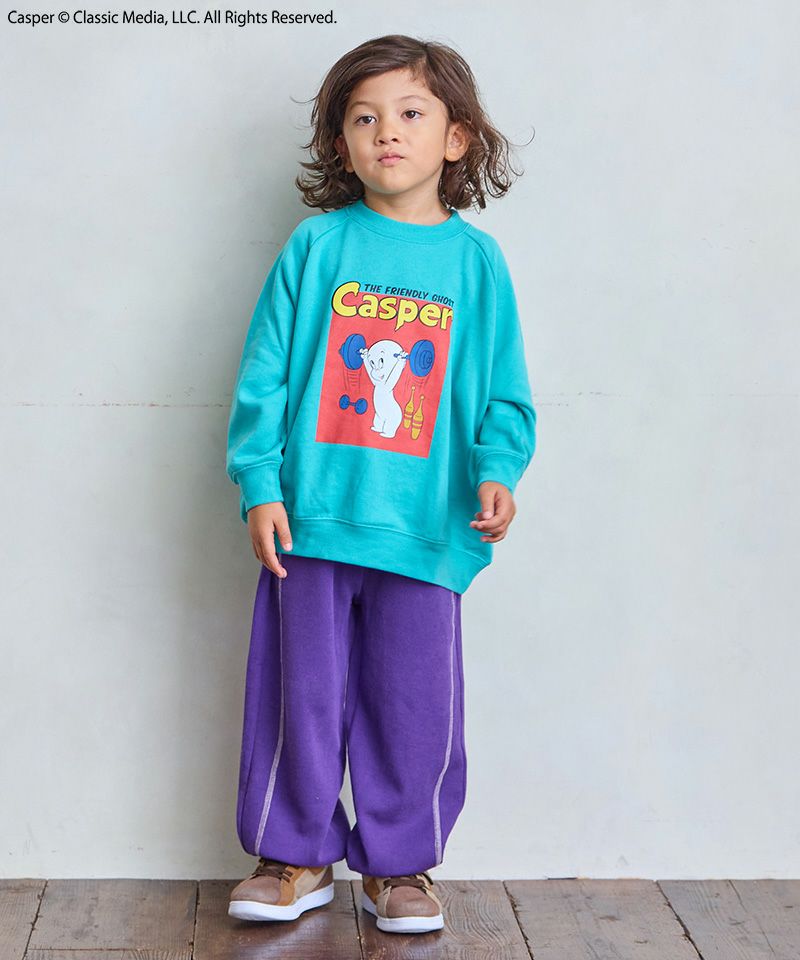 キャスパー【STRETCH】 別注】キャスパー プリントトレーナー ｜ トップス ｜ 子供服の
