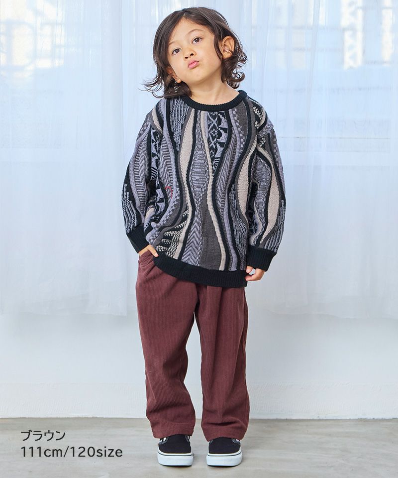 コーデュロイイージーパンツ ｜ ボトムス ｜ 子供服のセレクトショップ