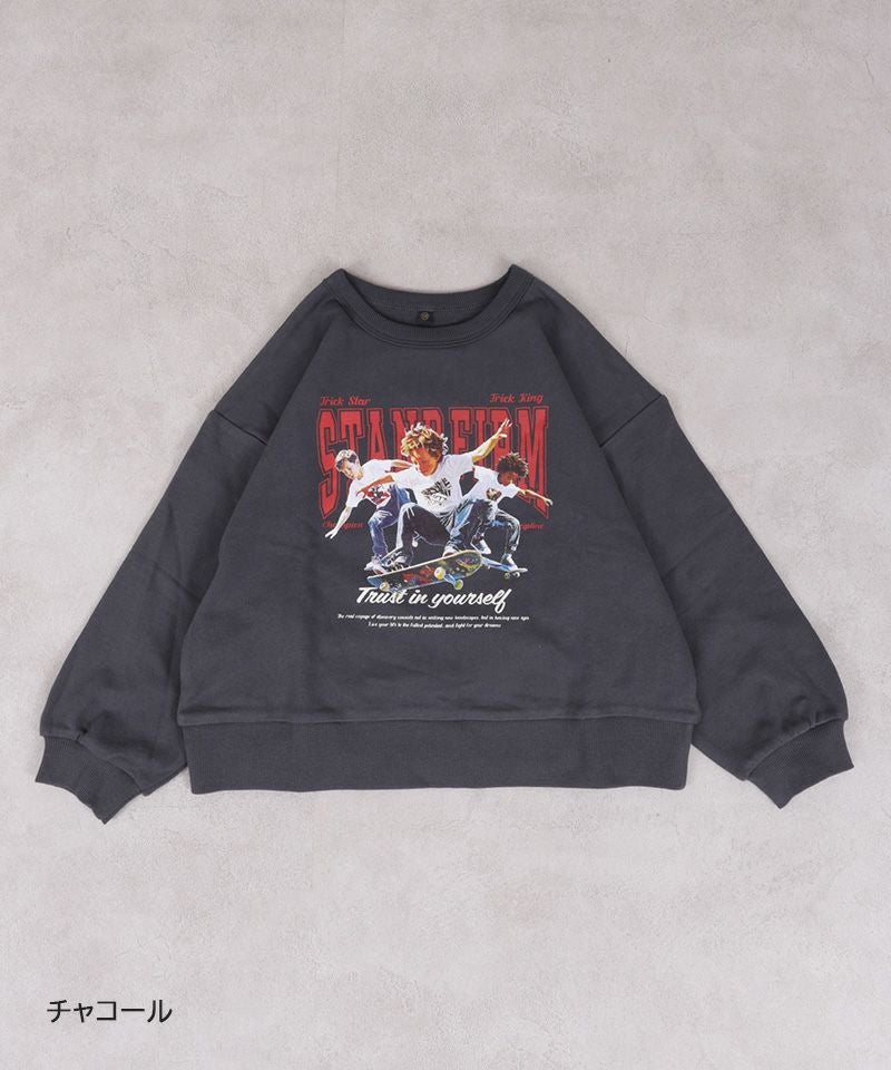 TIME SALE】裏毛グラフィックトレーナー ｜ トップス ｜ 子供服の