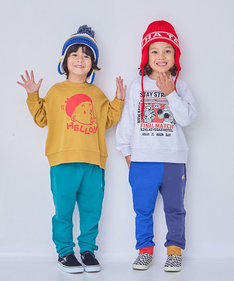 裏毛グラフィックトレーナー ｜ トップス ｜ 子供服のセレクトショップ