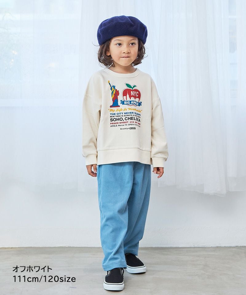 裏毛グラフィックトレーナー ｜ トップス ｜ 子供服のセレクトショップ