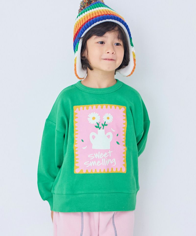 TIME SALE】裏毛グラフィックトレーナー ｜ トップス ｜ 子供服の