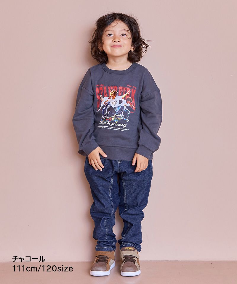 TIME SALE】裏毛グラフィックトレーナー ｜ トップス ｜ 子供服の