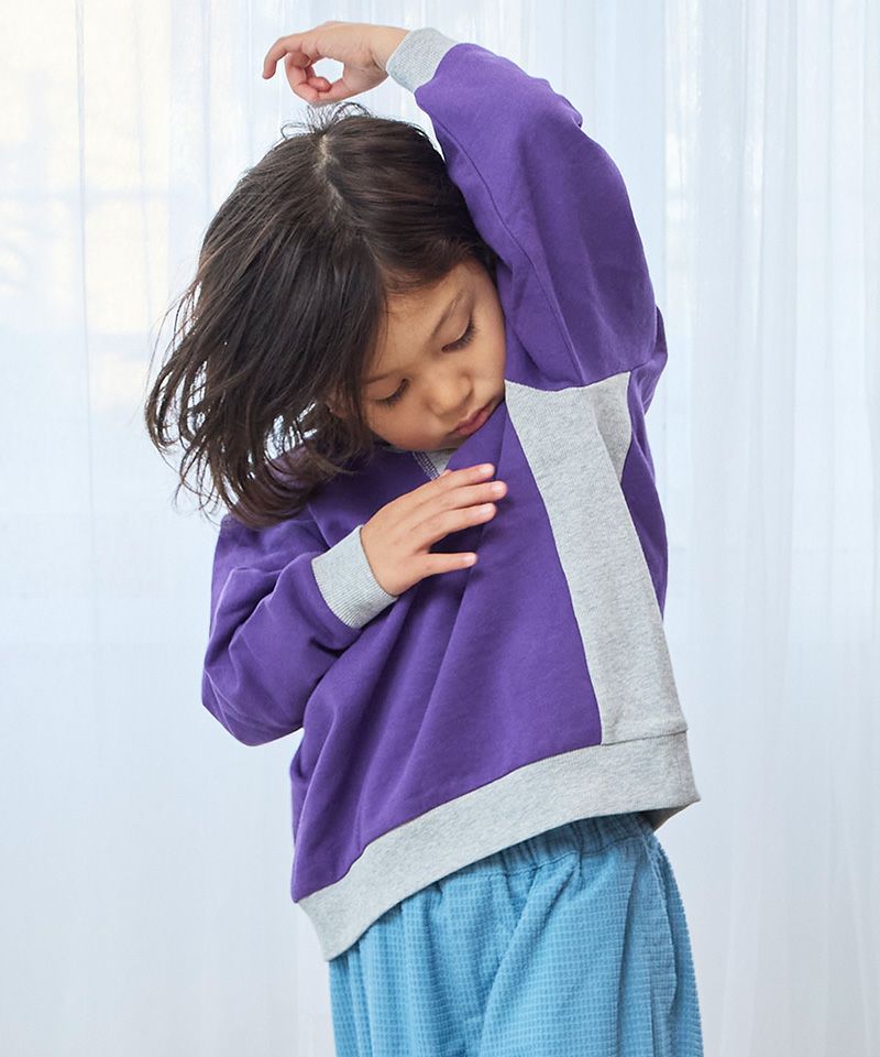 無地ガゼットトレーナー ｜ トップス ｜ 子供服のセレクトショップ