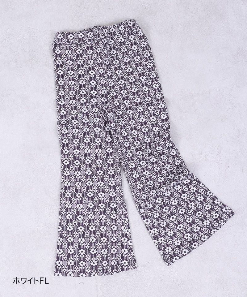 総柄ジャガードフレアパンツ ｜ ボトムス ｜ 子供服のセレクトショップ