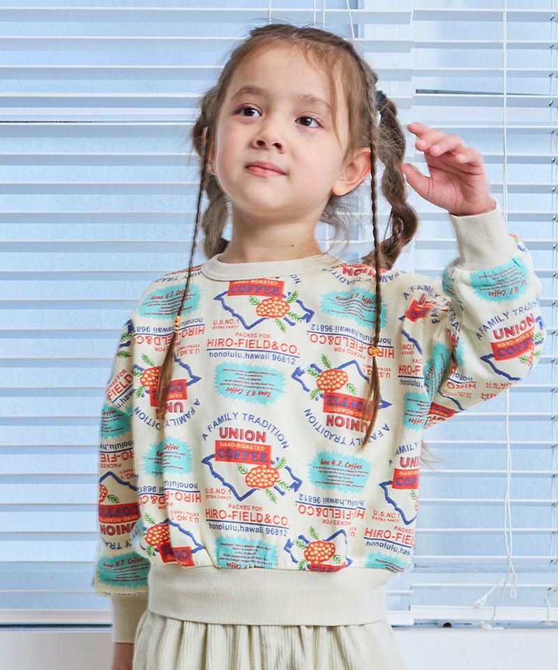 総柄スウェット ｜ トップス ｜ 子供服のセレクトショップ MARKEY'S