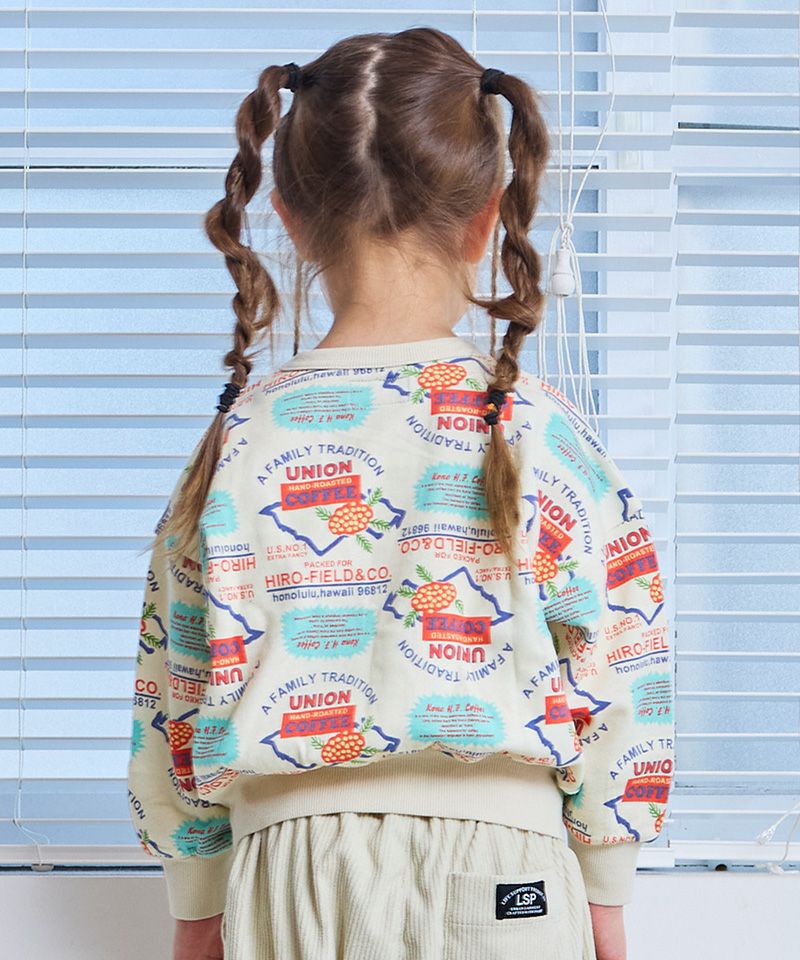 総柄スウェット ｜ トップス ｜ 子供服のセレクトショップ MARKEY'S