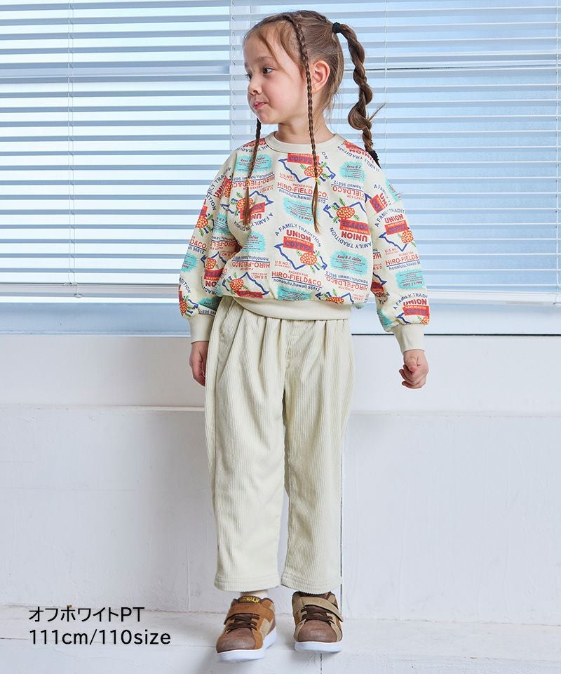 総柄スウェット ｜ トップス ｜ 子供服のセレクトショップ MARKEY'S