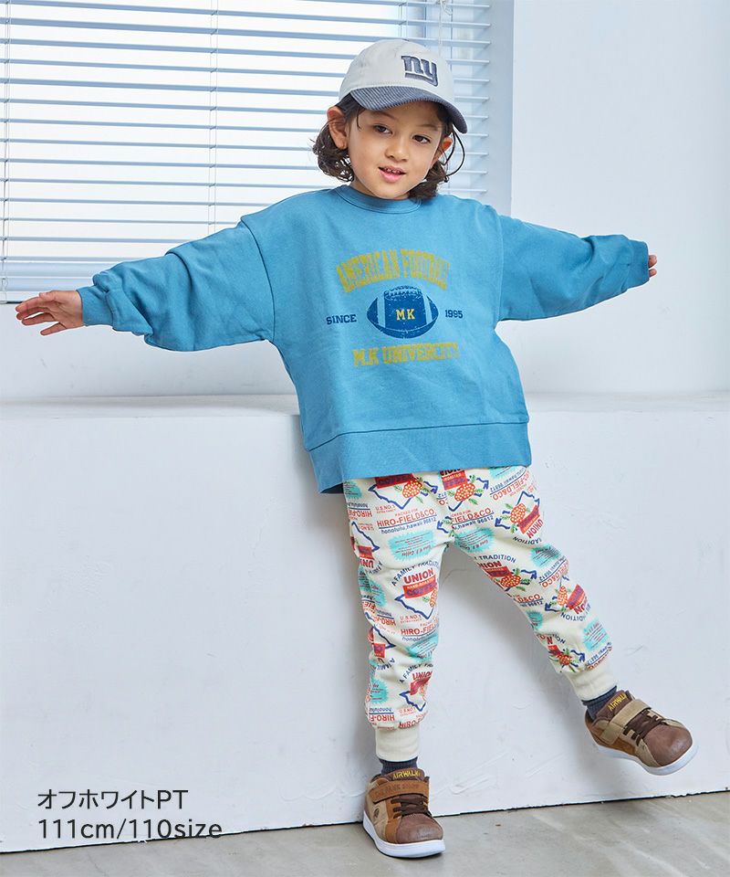 総柄スウェットパンツ ｜ ボトムス ｜ 子供服のセレクトショップ