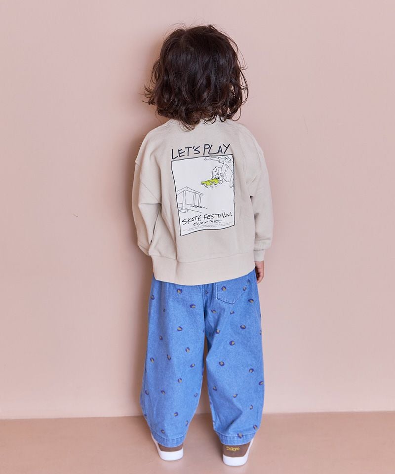 TIME SALE】プリントクルーネックスウェット ｜ トップス ｜ 子供服の