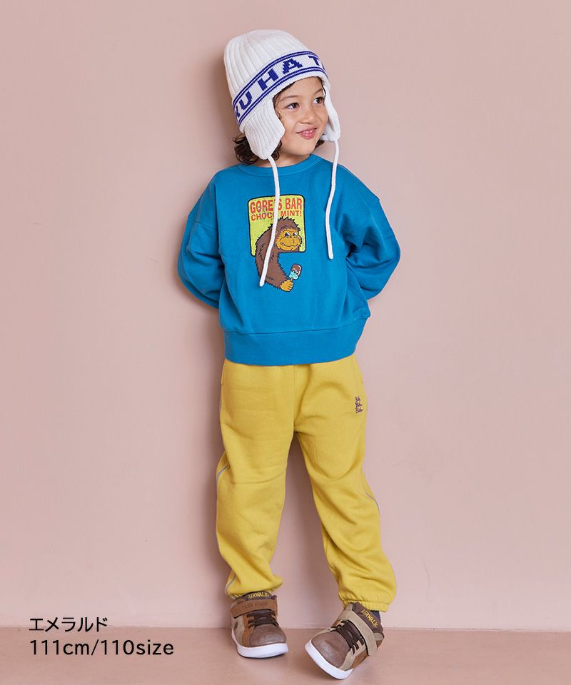 ルーキー出品 プリントクルーネックスウェット ｜ トップス ｜ 子供服のセレクト