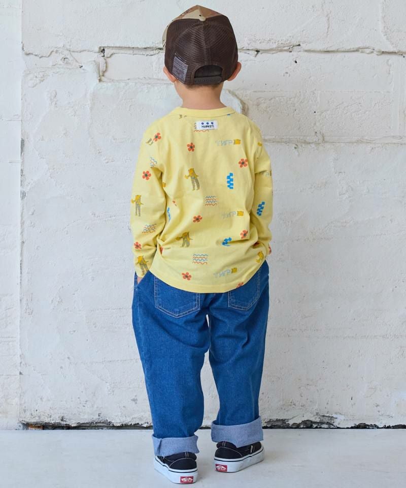 総柄長袖Tシャツ ｜ トップス ｜ 子供服のセレクトショップ MARKEY'S