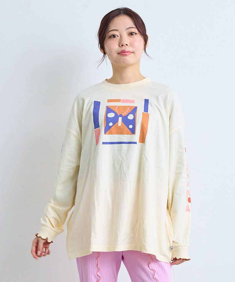 袖リブビッグロンT / 大人サイズ ｜ トップス ｜ 子供服のセレクト