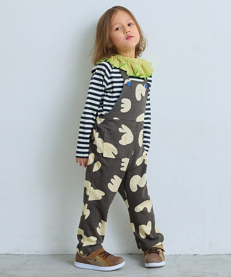 総柄ミニ裏毛サロペット ｜ ボトムス ｜ 子供服のセレクトショップ