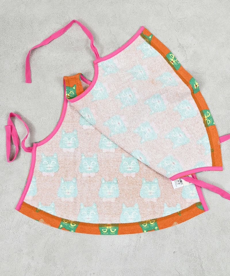 総柄ミニ裏毛エプロンベスト ｜ トップス ｜ 子供服のセレクトショップ