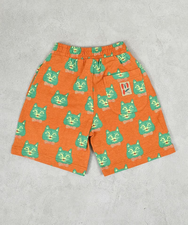 総柄ミニ裏毛ワイドタックハーフパンツ ｜ ボトムス ｜ 子供服の