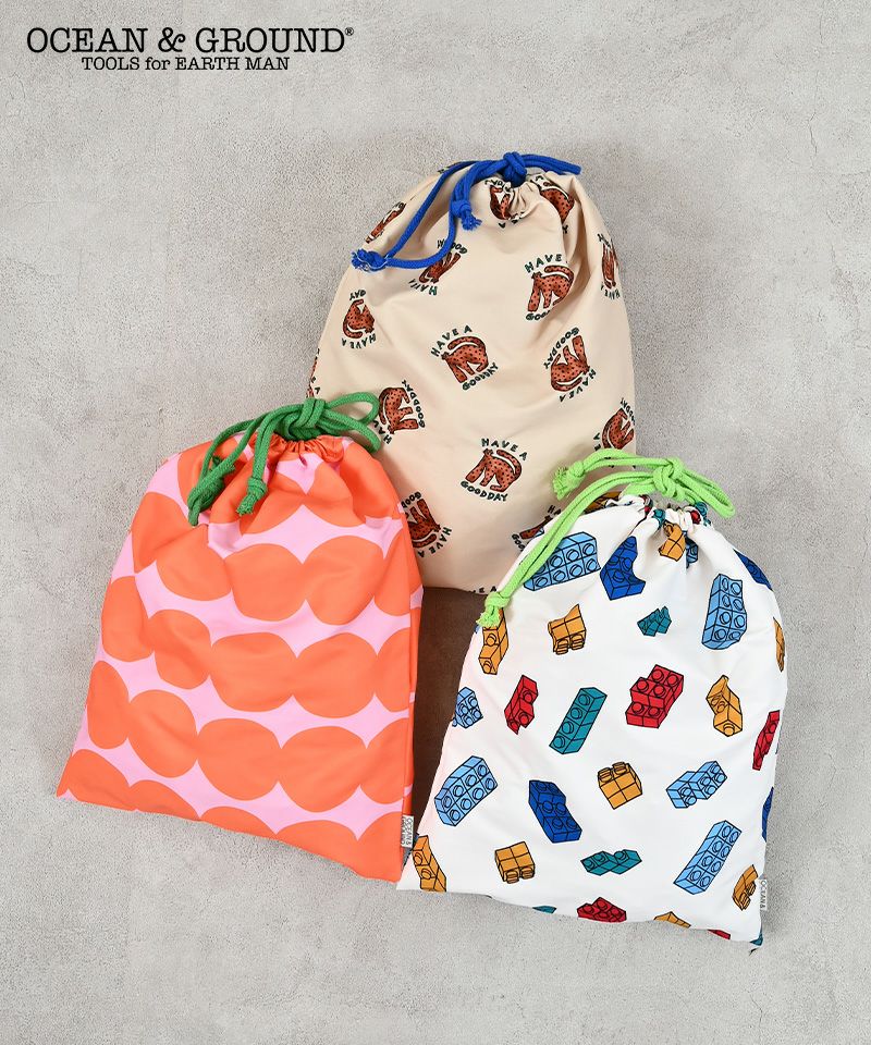 総柄お着替え巾着 ｜ ファッション雑貨 ｜ 子供服のセレクトショップ