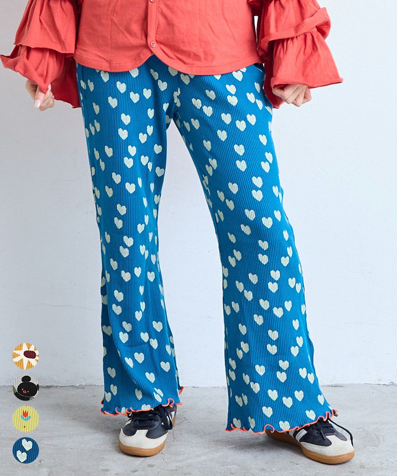 ソウガラワッフルフレアーパンツ / 大人サイズ ｜ ボトムス ｜ 子供服