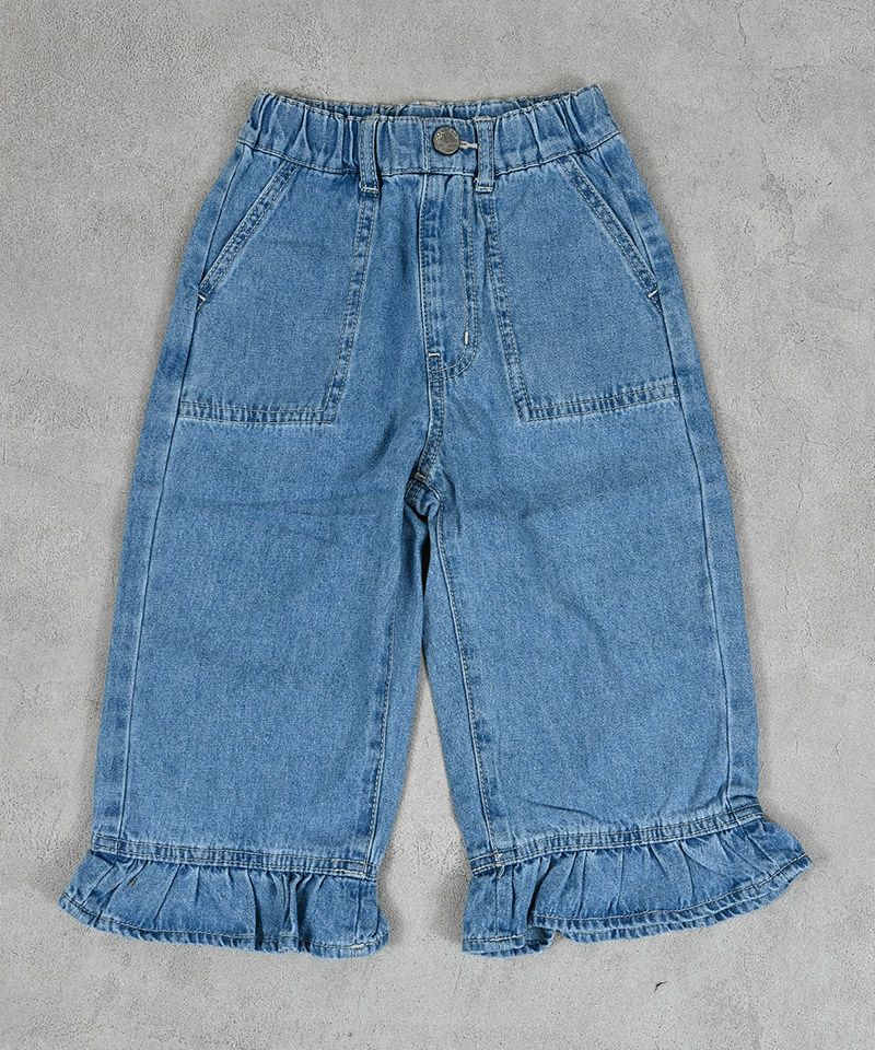 フリルデニム ｜ ボトムス ｜ 子供服のセレクトショップ MARKEY'S
