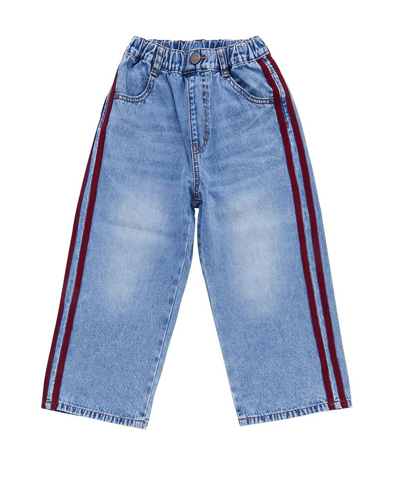サイドラインデニムパンツ | ボトムス | 子供服のセレクトショップ サイドラインデニムパンツ | ボトムス | 子供服のセレクトショップ