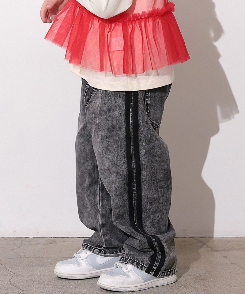サイドラインデニムパンツ ｜ ボトムス ｜ 子供服のセレクトショップ