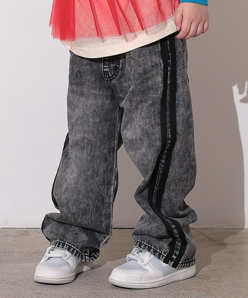 サイドラインデニムパンツ ｜ ボトムス ｜ 子供服のセレクトショップ